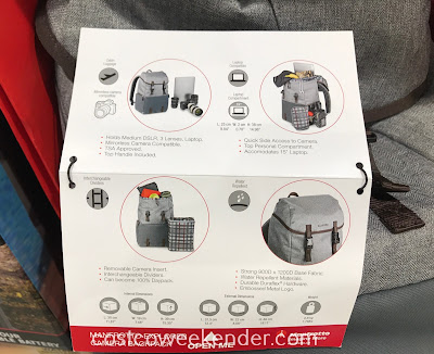 Costco 1332313 - Manfrotto Explorer Camera Backpack: great for photographers and world travelers alike