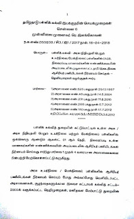 DSE PROCEEDINGS- பள்ளிக்கல்வி-அரசு / அரசு உதவிபெறும் உயர்நிலை ,மேல்நிலைப்பள்ளிகளில் 01.08 படி மாணவர்களின் எண்ணிக்கை அடிப்படையில் முதுகலை / பட்டதாரி / இடைநிலை ஆசிரியர் பணியிடங்கள் நிர்ணயம் செய்தல்- தெளிவுரைகள் வழங்குவது சார்பு