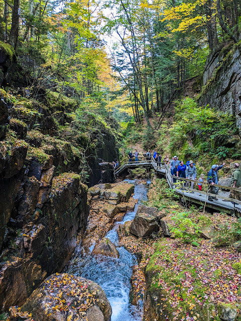 Flume Gorge boardwalk