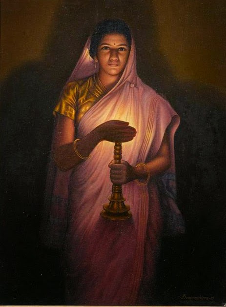 27 Beautiful Paintings By Raja Ravi Verma | Indian Traditional Paintings | 1848-1906