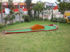 Crazy Golf in Towyn