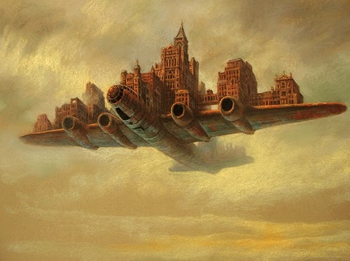 06-Aeropolis-Marcin-Kołpanowicz-Painting-Architecture-in-Surreal-Worlds-www-designstack-co