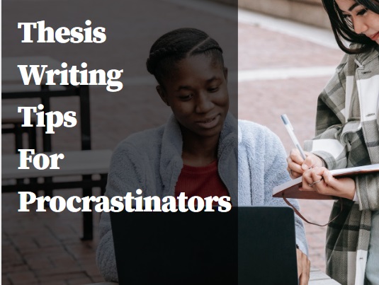 Thesis writing tips