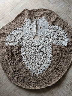 My owl floor mat