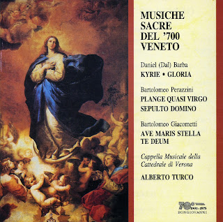 DAL BARBA, D.  PERAZZINI, B.  GIACOMETTI, B. - Musiche Sacre del '700 Veneto