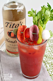 Inspired by a favorite Italian appetizer, this Antipasto Bloody Mary is a tasty twist on the classic brunch cocktail.