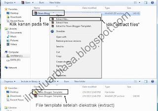 Cara Mengganti Template Blogger