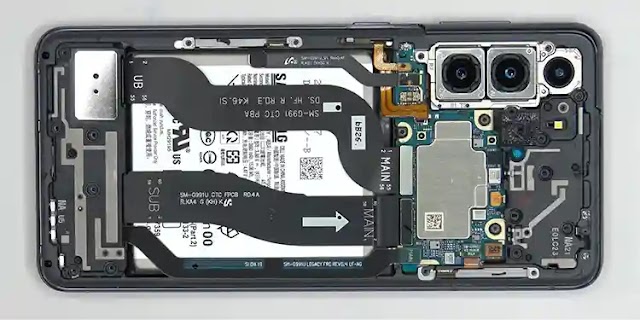 Blogger disassembled Samsung Galaxy S21 and found a similar layout to Galaxy S20