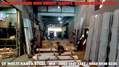 GAMBAR, DAFTAR, HARGA, ROLLING DOOR ONE SHEET, SOLID, PER METER, MURAH, TERBARU, GARUT, 2024