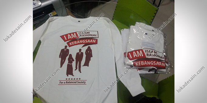 sablon dan cetak kaos custom