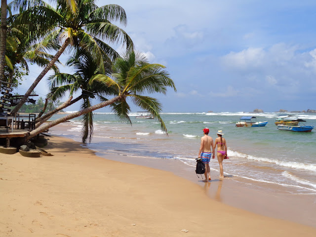 Hikkaduwa beach sri lanka