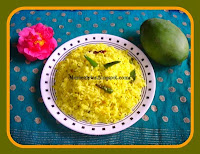 http://www.momrecipies.com/2010/03/mamidikaya-pulihora-mango-rice-ugadi.html