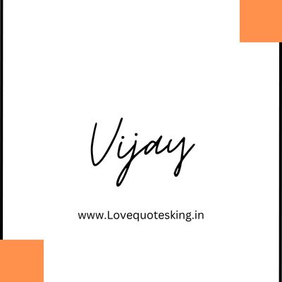 vijay name image