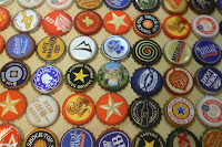 Beer bottle cap table top