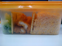 Orange bento box