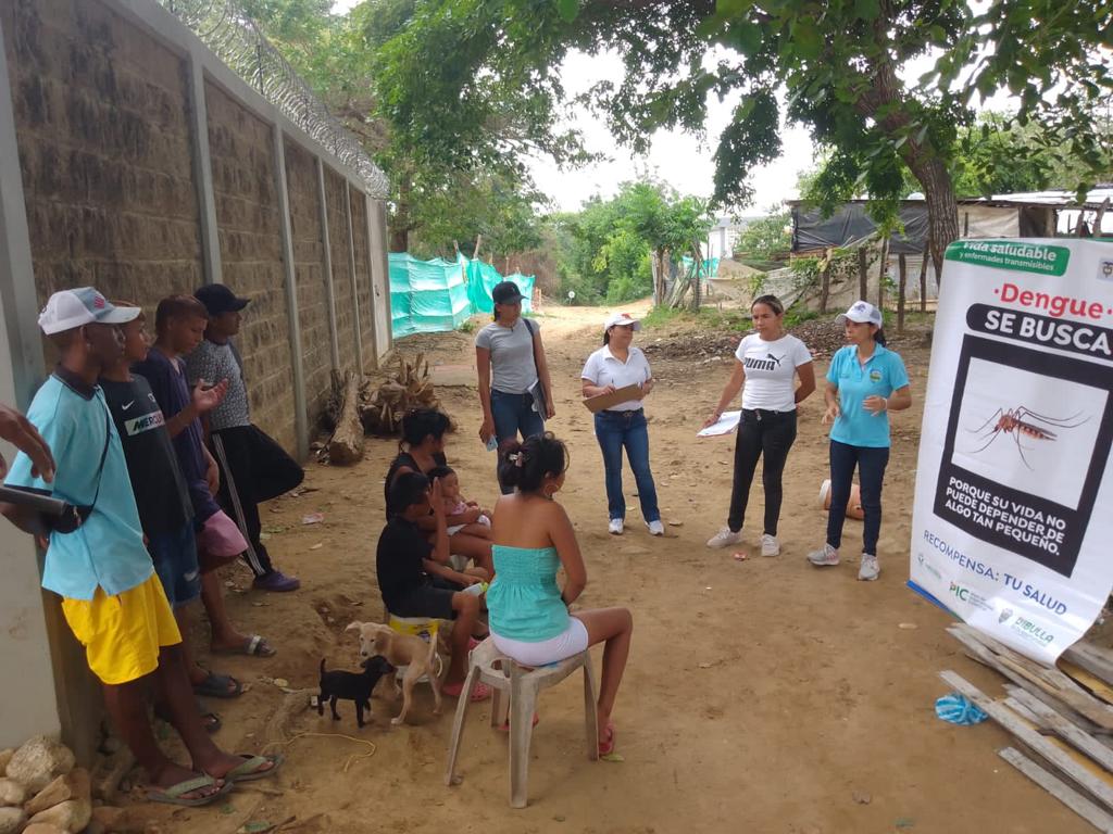 https://www.notasrosas.com/En Dibulla se realiza jornada pedagógica y de sensibilización, para erradicar el dengue y otras enfermedades