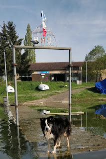 Ponton de la Mutche à la fin de l'hiver