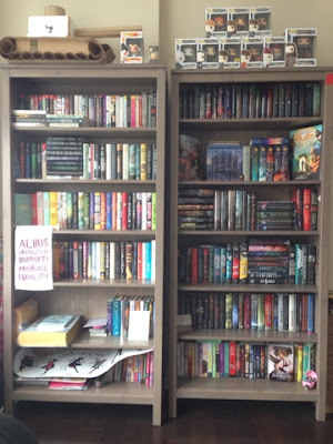 Eileen's bookshelves