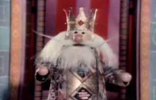 We watch The King of Eight in an animation. Sesame Street The Great Numbers Game