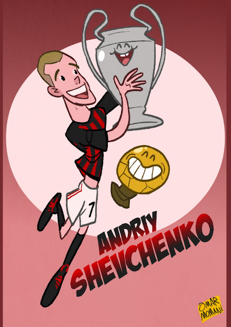 Andriy Shevchenko cartoon