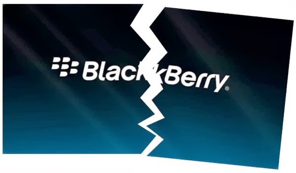 Blackberry broken