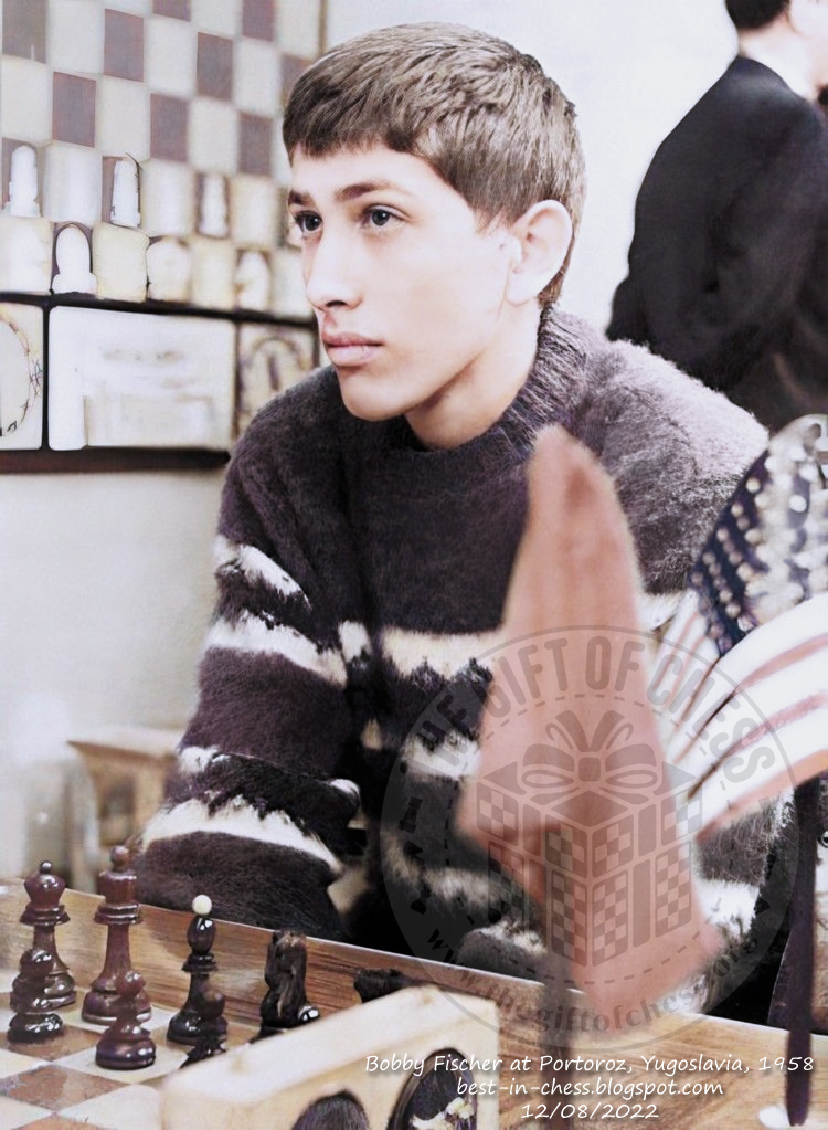 High school student, Bobby Fischer wins U.S. chess championship in 1958