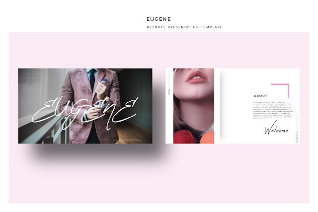 Elegant Keynote Design Template EUGENE