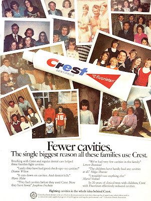 Crest Toothpaste Magazine Ad Measures 11 x 8 1 4