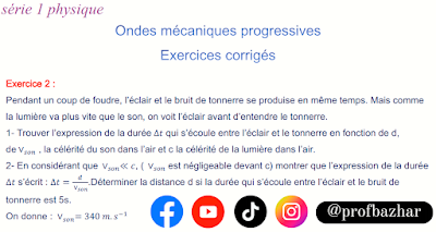 exercice 2 les ondes mécaniques progressives 2 bac biof