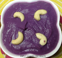 Purple Sweet Potato Dessert