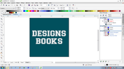 Cara Membuat Text Usang di CorelDraw