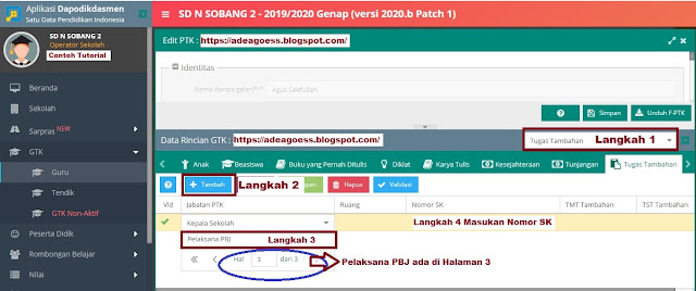 Cara Cepat Menambahkan Pelaksana PBJ Pada Dapodik Tahun 2020