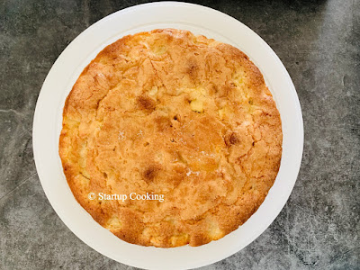 French Apple cake