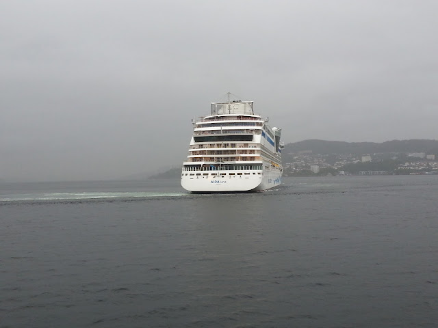 Cruise ships in Bergen, Norway