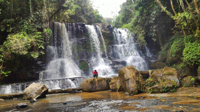 Pesona Air Terjun Batang Tanah Karo, Sumatera Utara