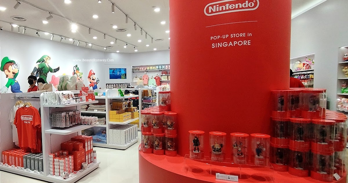 Nintendo pop-up store at Jewel Changi Airport till Jan. 1, 2024