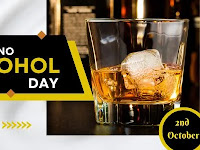 World No Alcohol Day - 02 October.