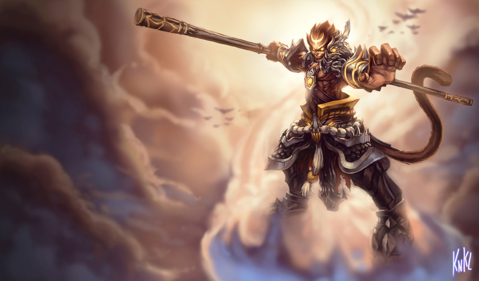 Wukong League Of Legends Wallpaper Wukong Desktop Wallpaper