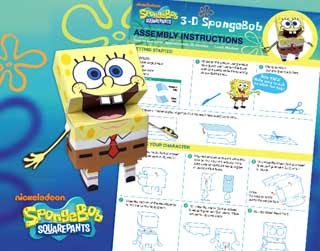 SpongeBob SquarePants Papercraft