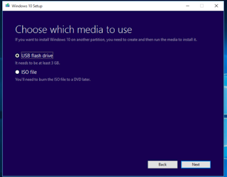 Creating installation disc