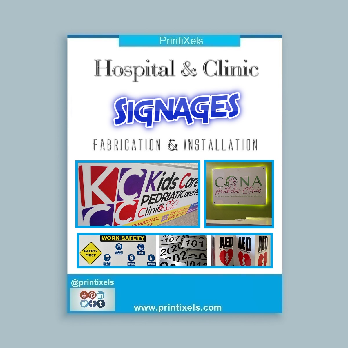 Hospital & Clinic Signages Philippines
