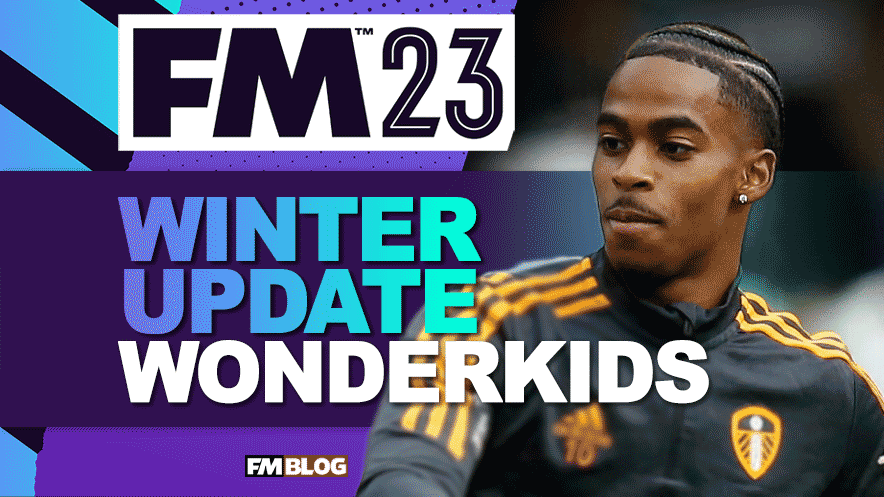 FM23 Wonderkids in the Winter Update