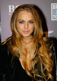 Lindsay Lohan Hairstyle - Female Celebrity Hairstyle Ideas