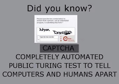 Technological abbreviation acronyms meaning CAPTCHA 