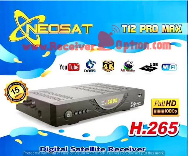 NEOSAT T12 PRO MAX HD RECEIVER ORIGINAL FLASH FILE