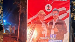  Alat Peraga Kampanye Rini-Ghoni Ditutupi SiJago Konten