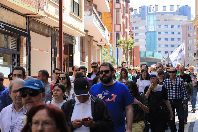 manifestación contra la VSF