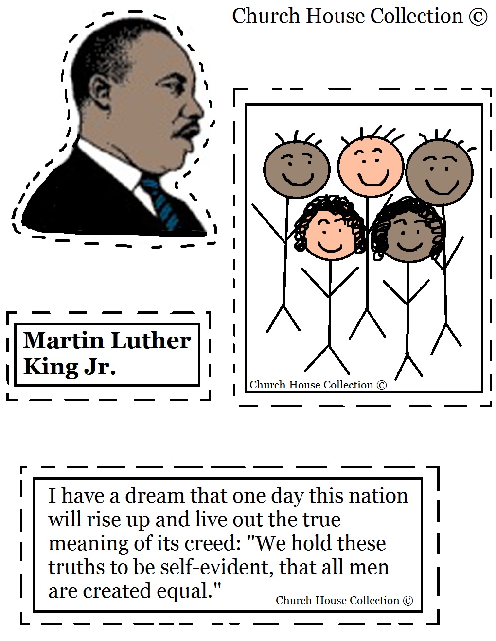 Martin Luther King Jr Crafts For Kids 1