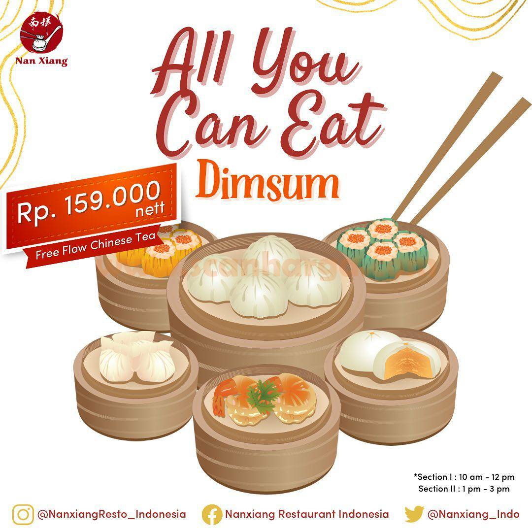 Nan Xiang Resto Promo All You Can Eat Dimsum only 159K