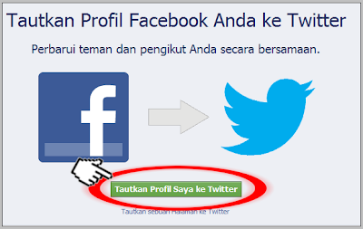 Cara Menghubungkan Facebook dengan Twitter, cara menghubungkan twitter di facebook, menghubungkan status facebook ke twitter, jejaringan social facebook twitter.